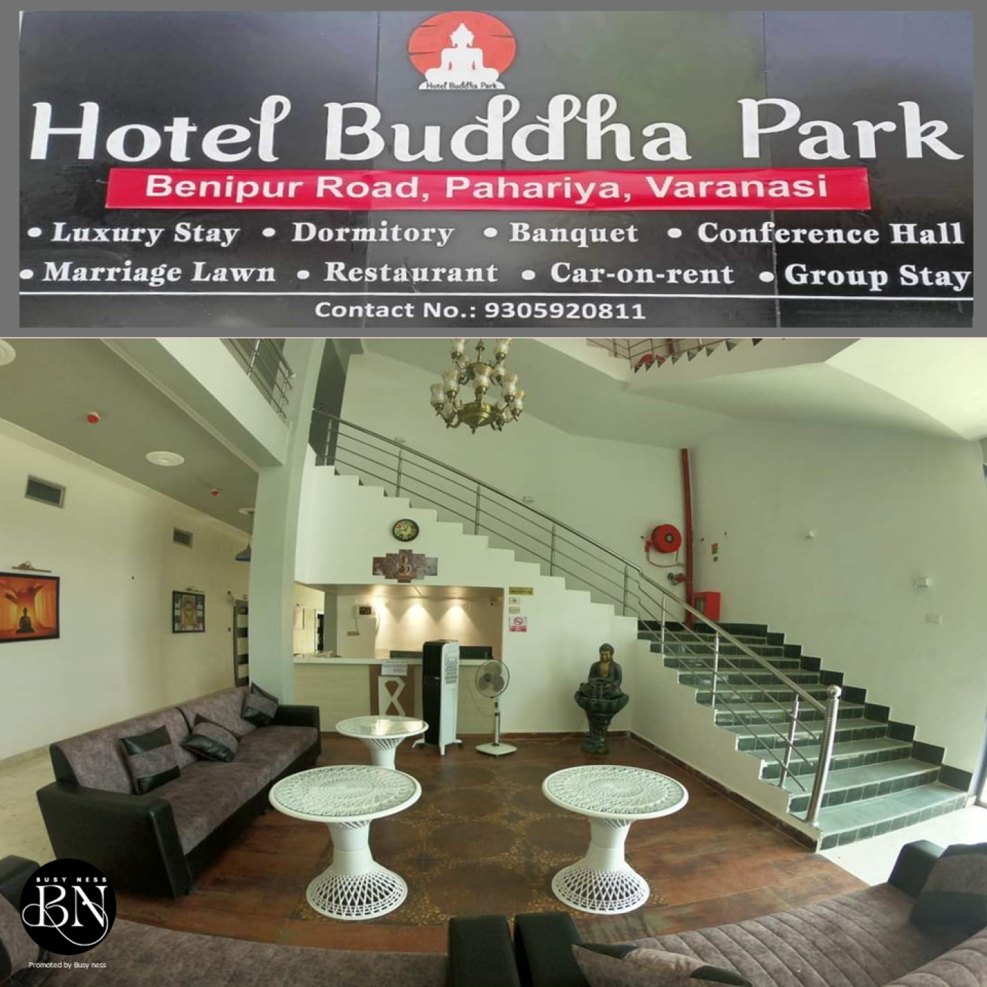 LUXURY ROOMS AT HOTEL BUDDHA PARK, PAHARIYA, VARANASI