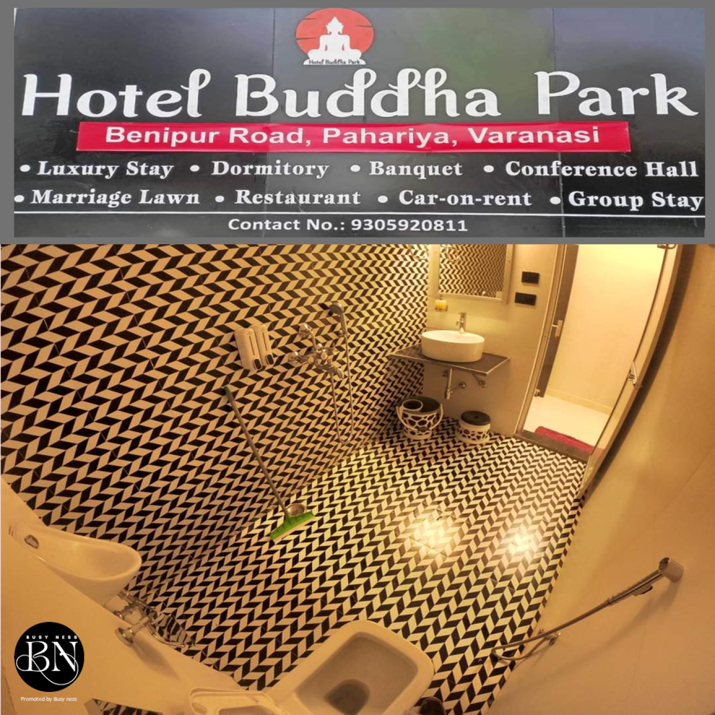 LUXURY ROOMS AT HOTEL BUDDHA PARK, PAHARIYA, VARANASI