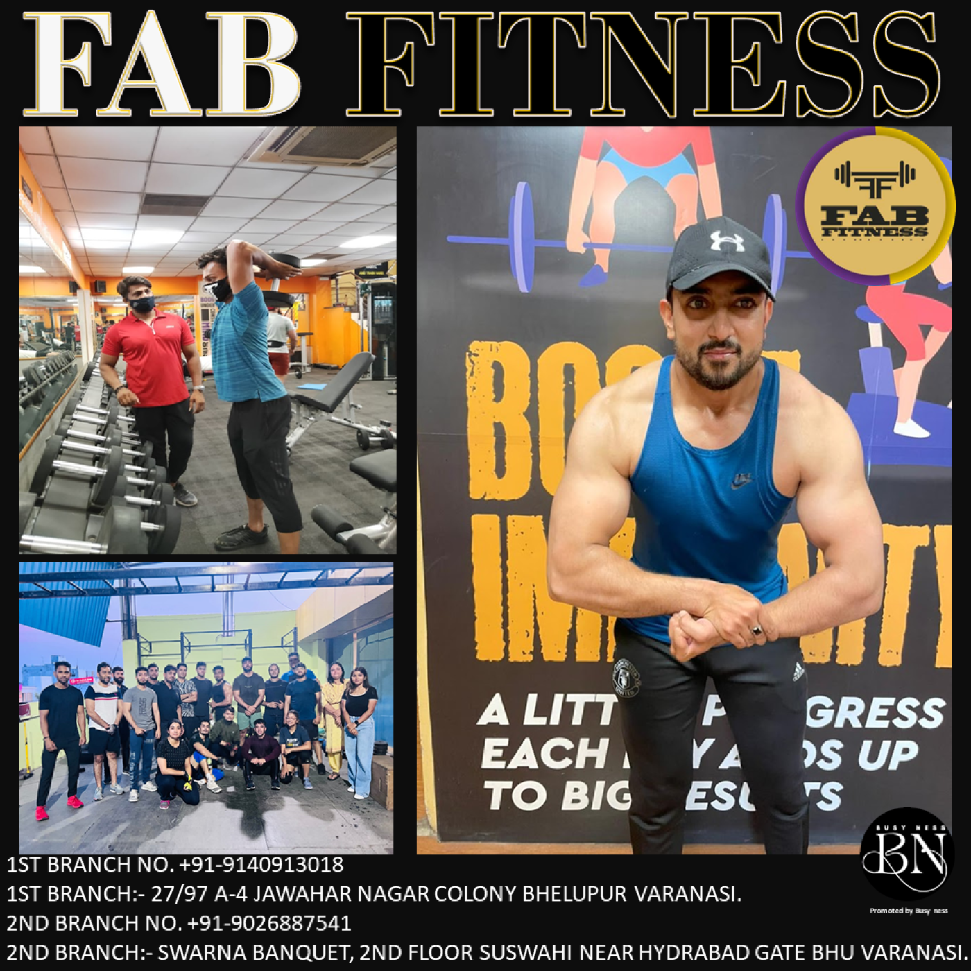 FAB FITNESS GYM BHELUPUR & SUSWAHI VARANASI