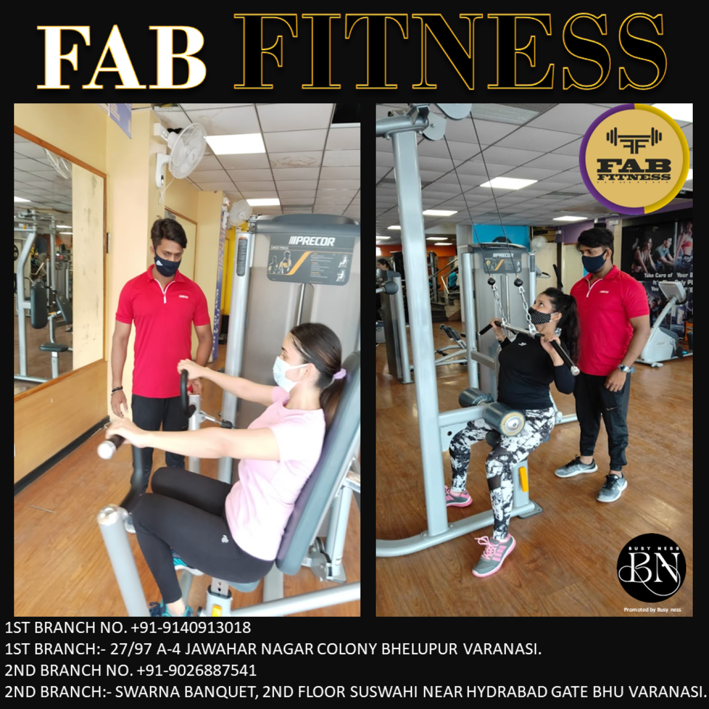 FAB FITNESS GYM BHELUPUR & SUSWAHI VARANASI