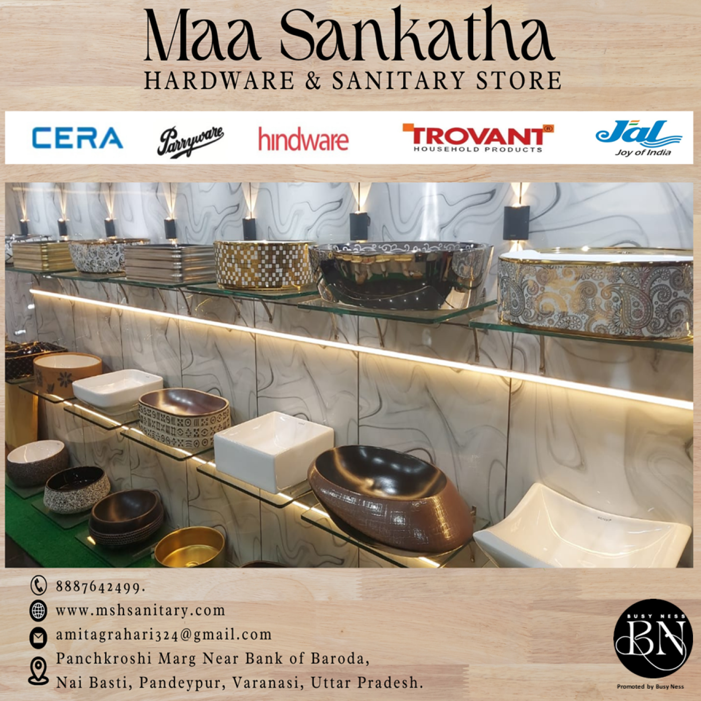 Maa Sankatha Hardware & Sanitary Store, Pandeypur, Varanasi
