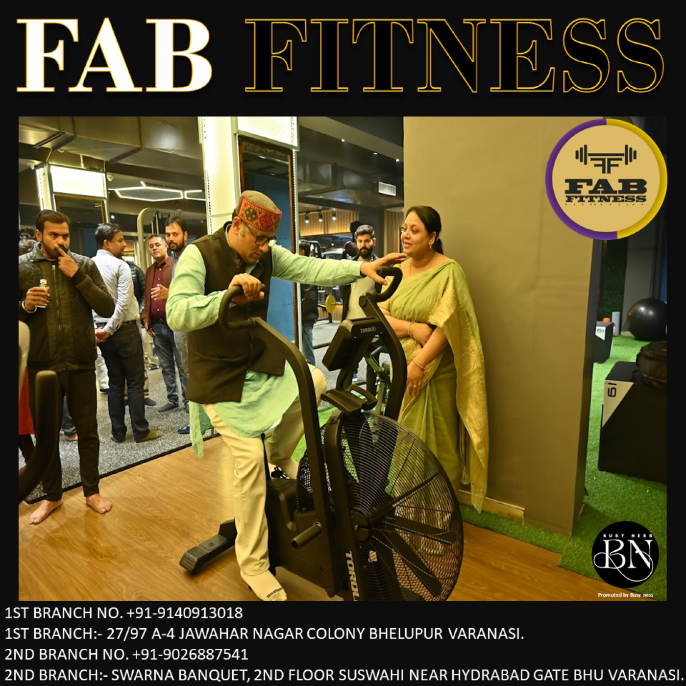 FAB FITNESS GYM BHELUPUR & SUSWAHI VARANASI