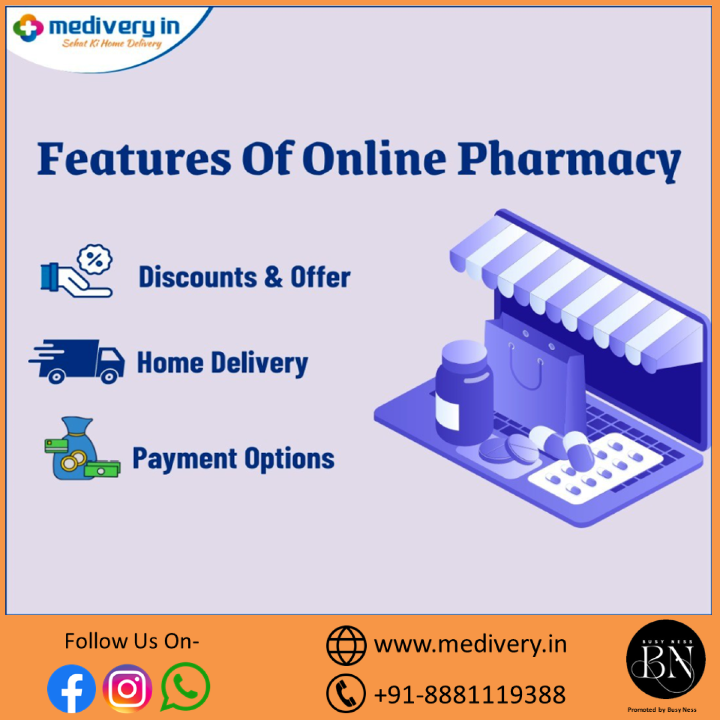 Medivery (E- pharmacy)