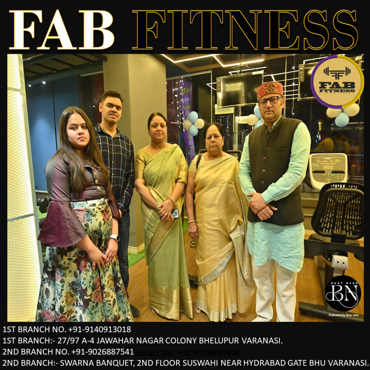 FAB FITNESS GYM BHELUPUR & SUSWAHI VARANASI