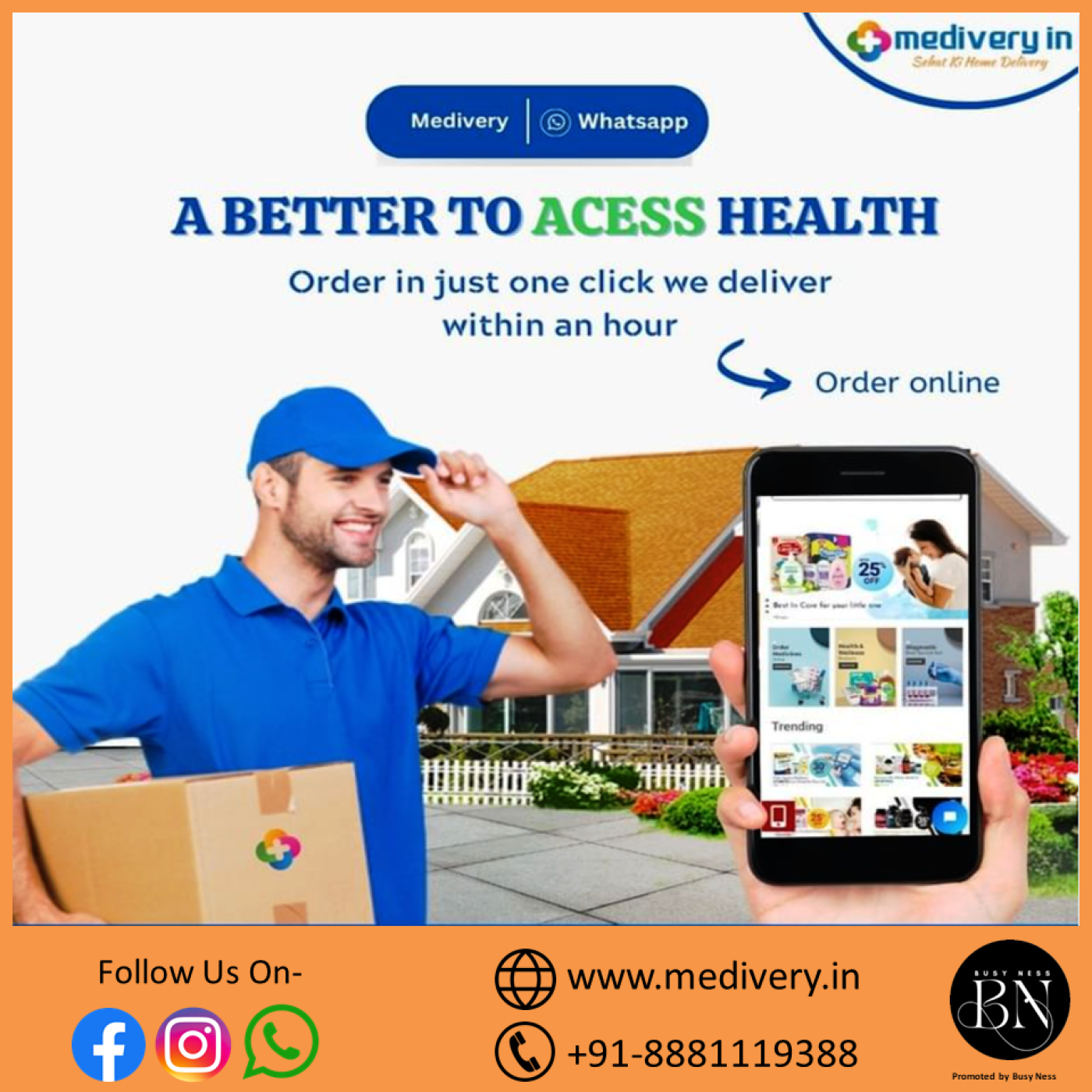 Medivery (E- pharmacy)